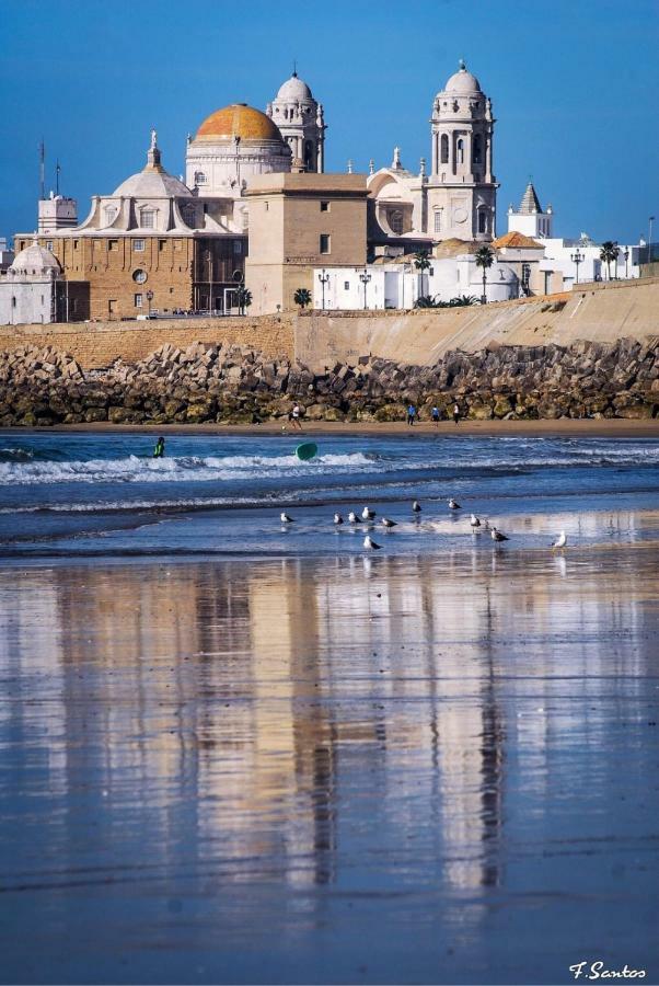 Ferienwohnung La Caleta De Cadiz Wifi Exterior foto